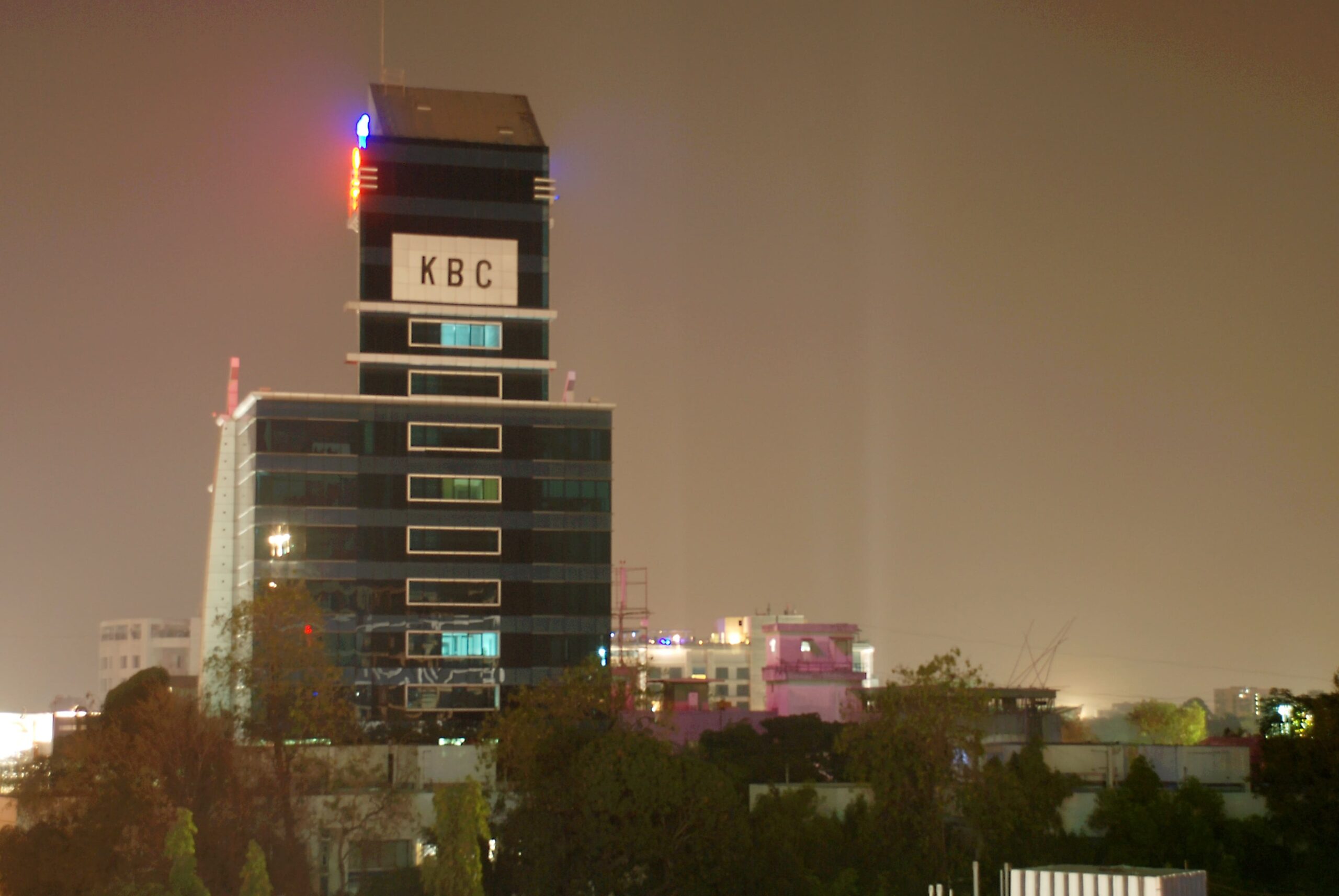 KBC Actual Night view